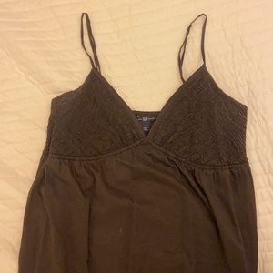 Brown Gap Maxi Dress